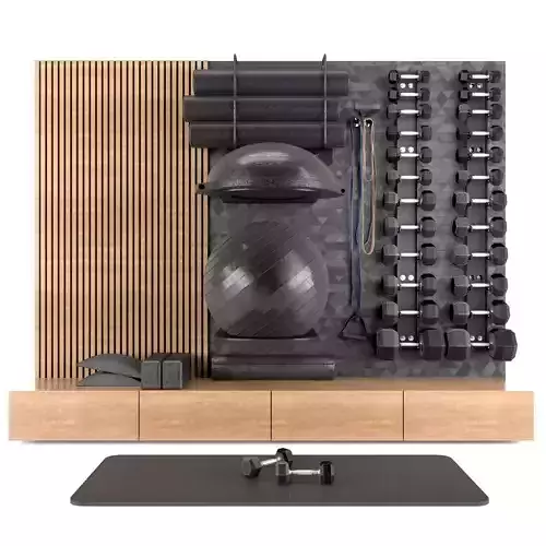 Home Gym Decoration Fitness Set 50