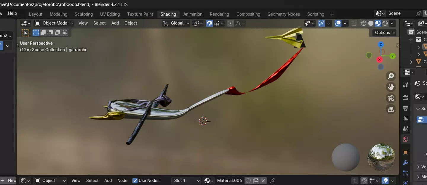 Scorpion Robot 3D model_0