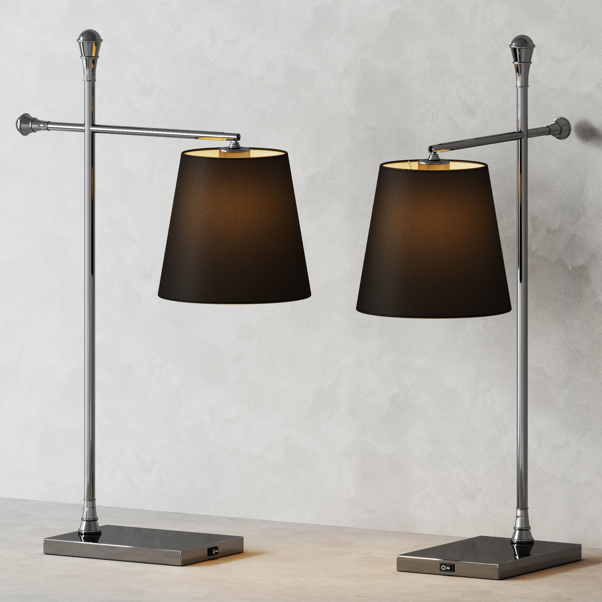 Table lamp Dantone Home Urban 4777 3D model_1