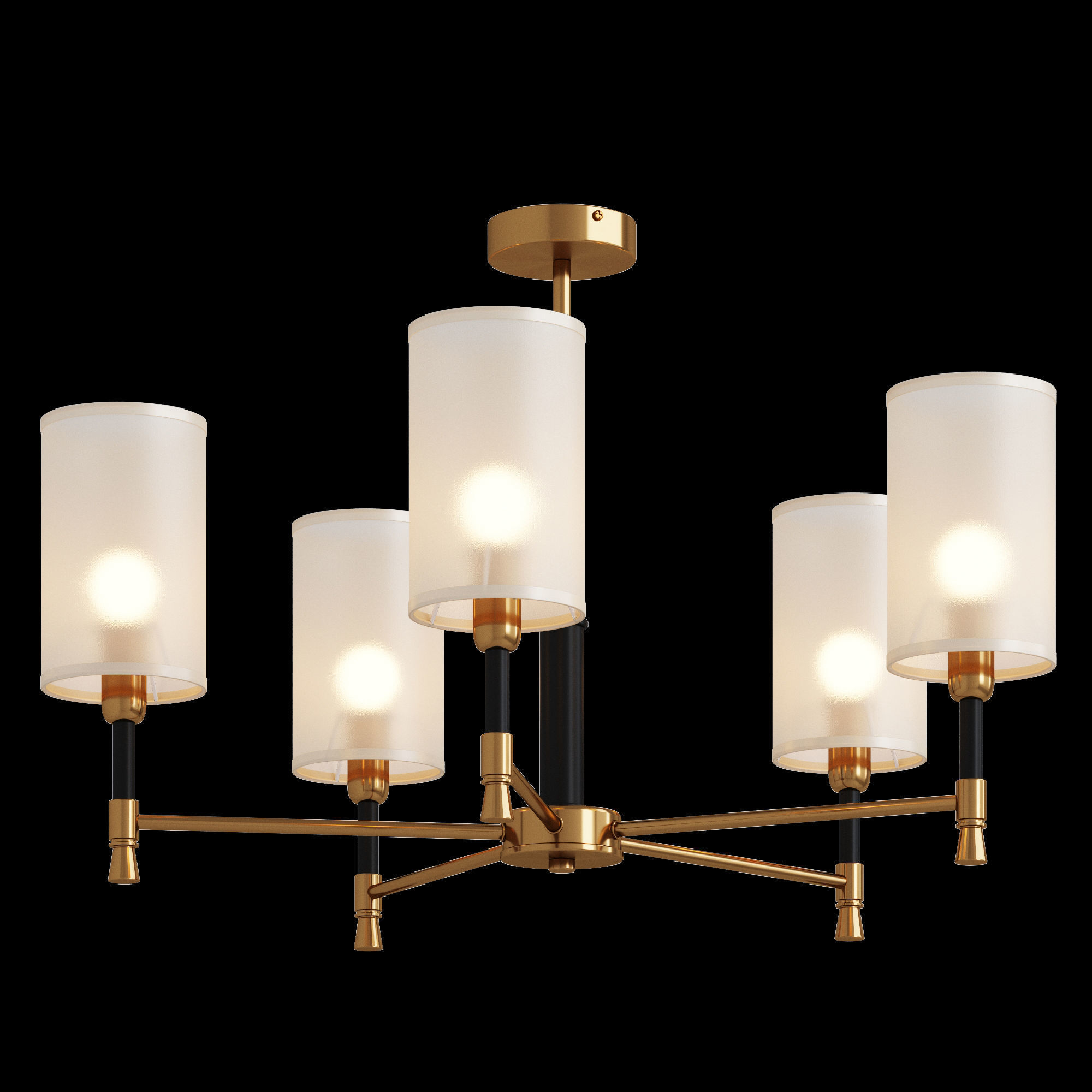 Evolution Granze chandelier 3D model_4