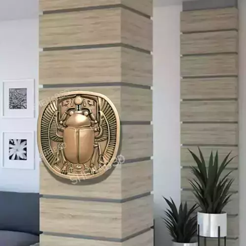 ANCIENT EGYPTIAN SCARAB FOR DECORATION 3D print model