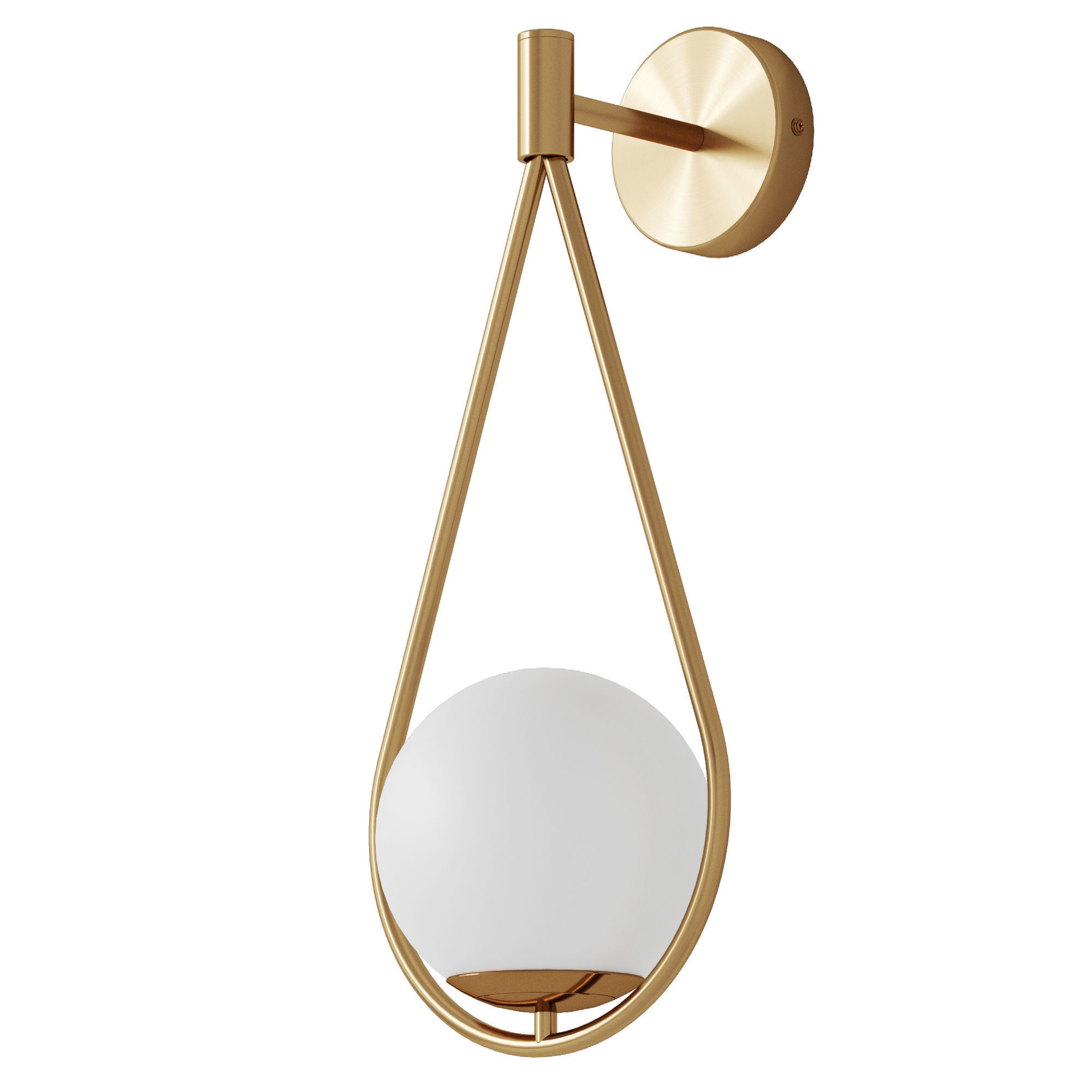 Matisse sconce 3D model_1