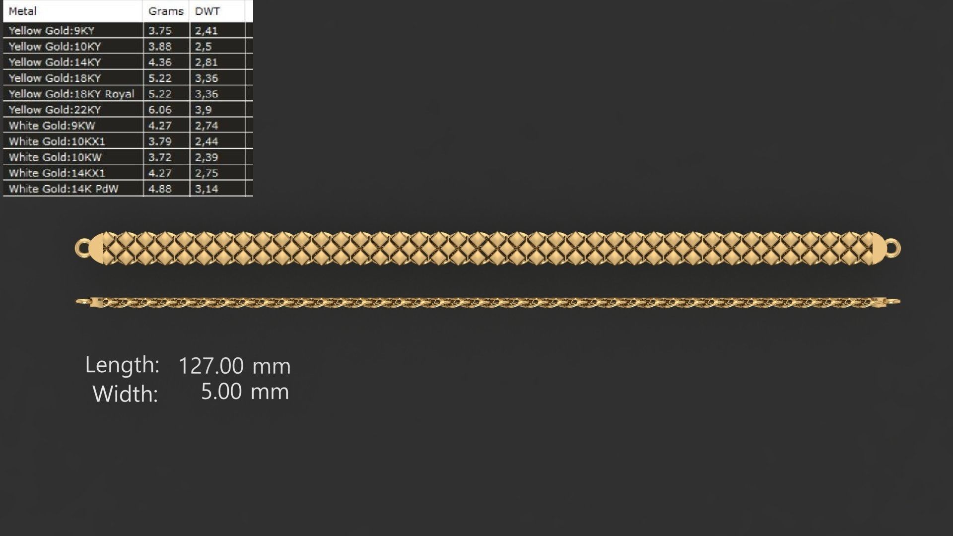 20 bracelet model ready 3d print stl 3D print model_13