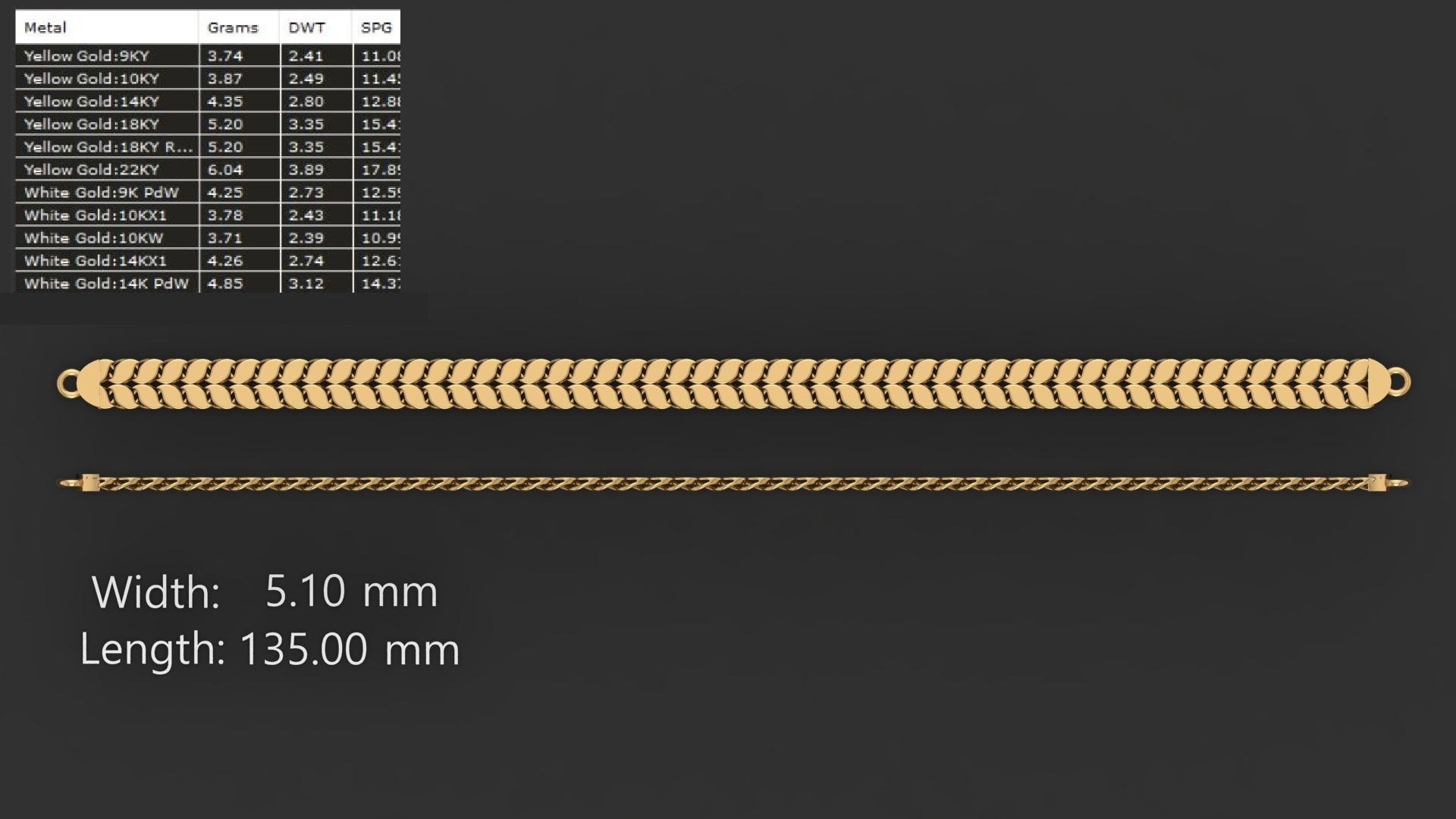 20 bracelet model ready 3d print stl 3D print model_19