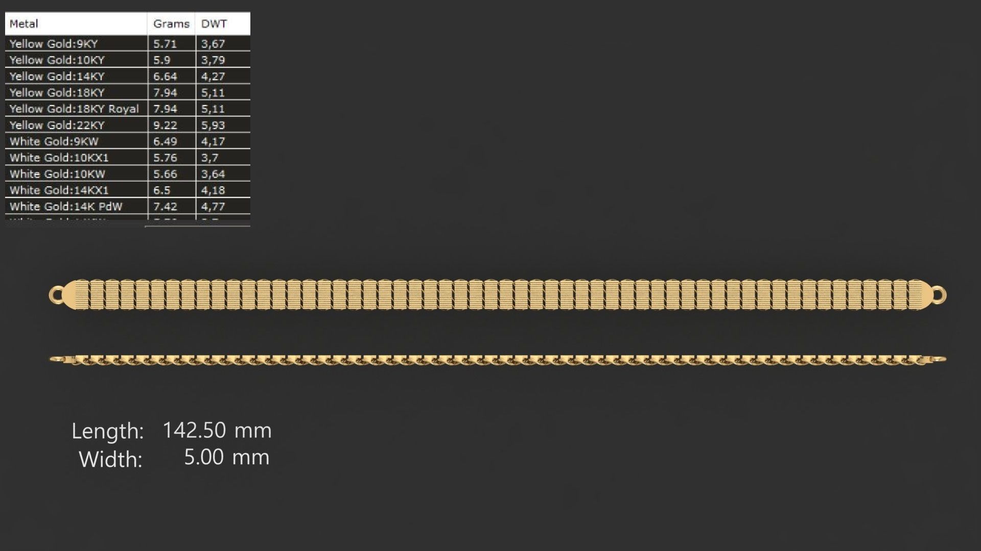 20 bracelet model ready 3d print stl 3D print model_12