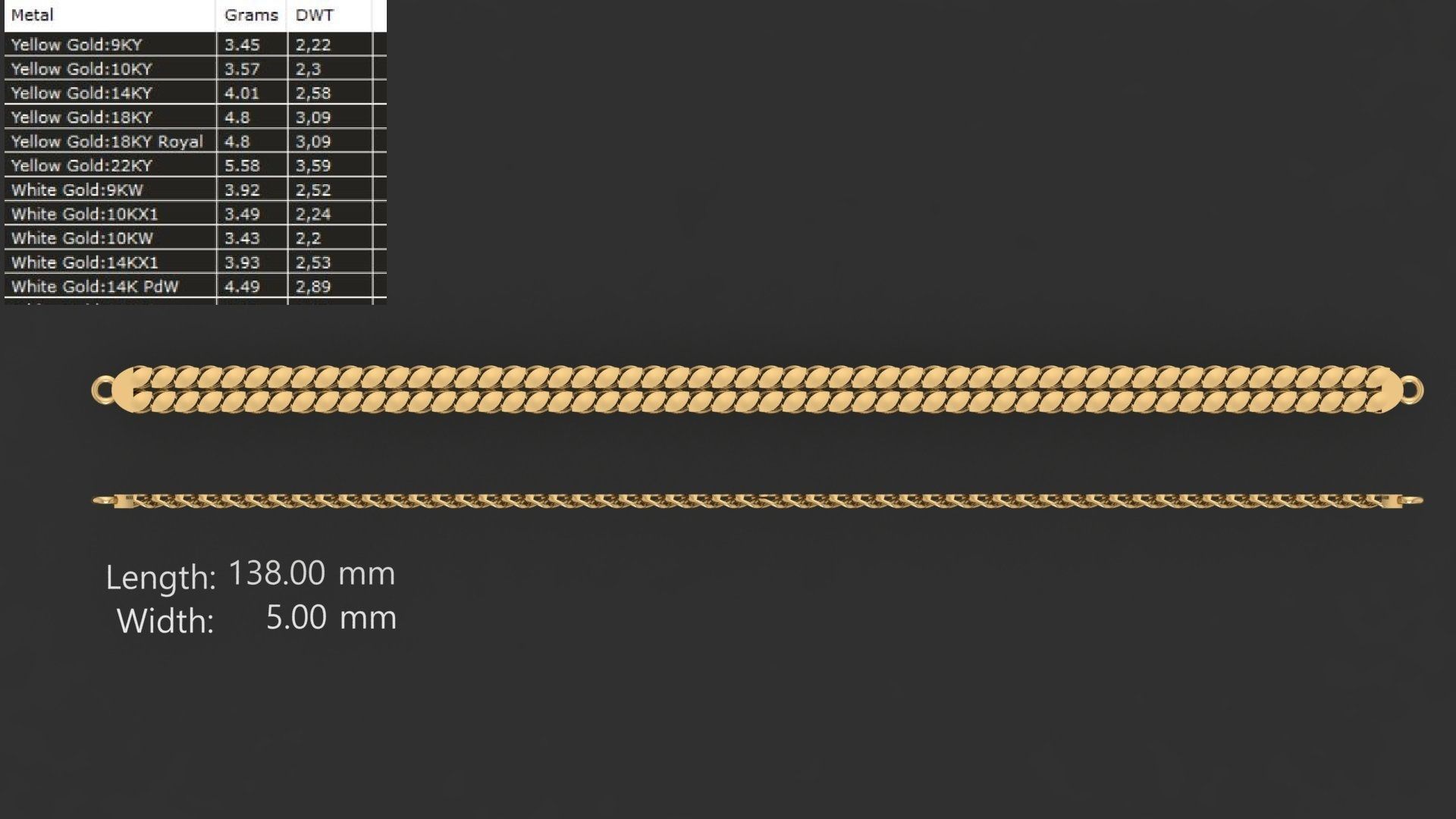 20 bracelet model ready 3d print stl 3D print model_8