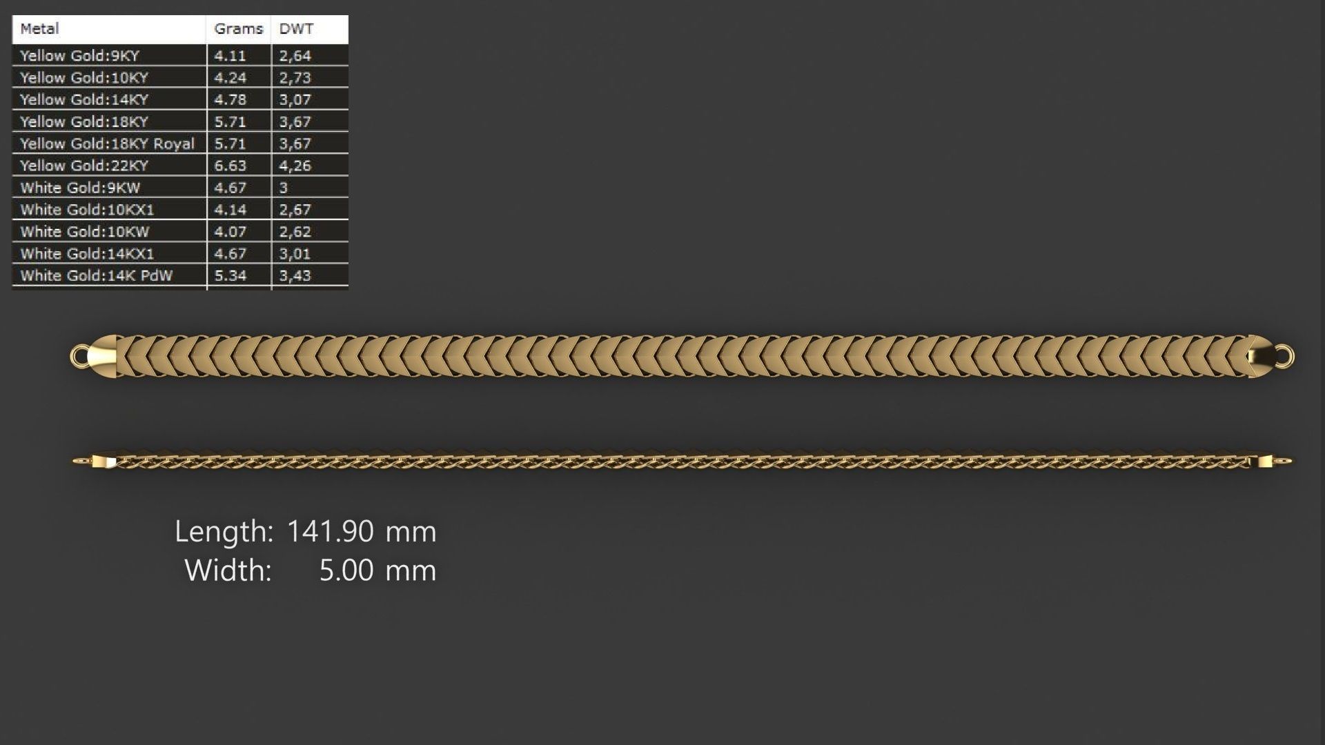 20 bracelet model ready 3d print stl 3D print model_4