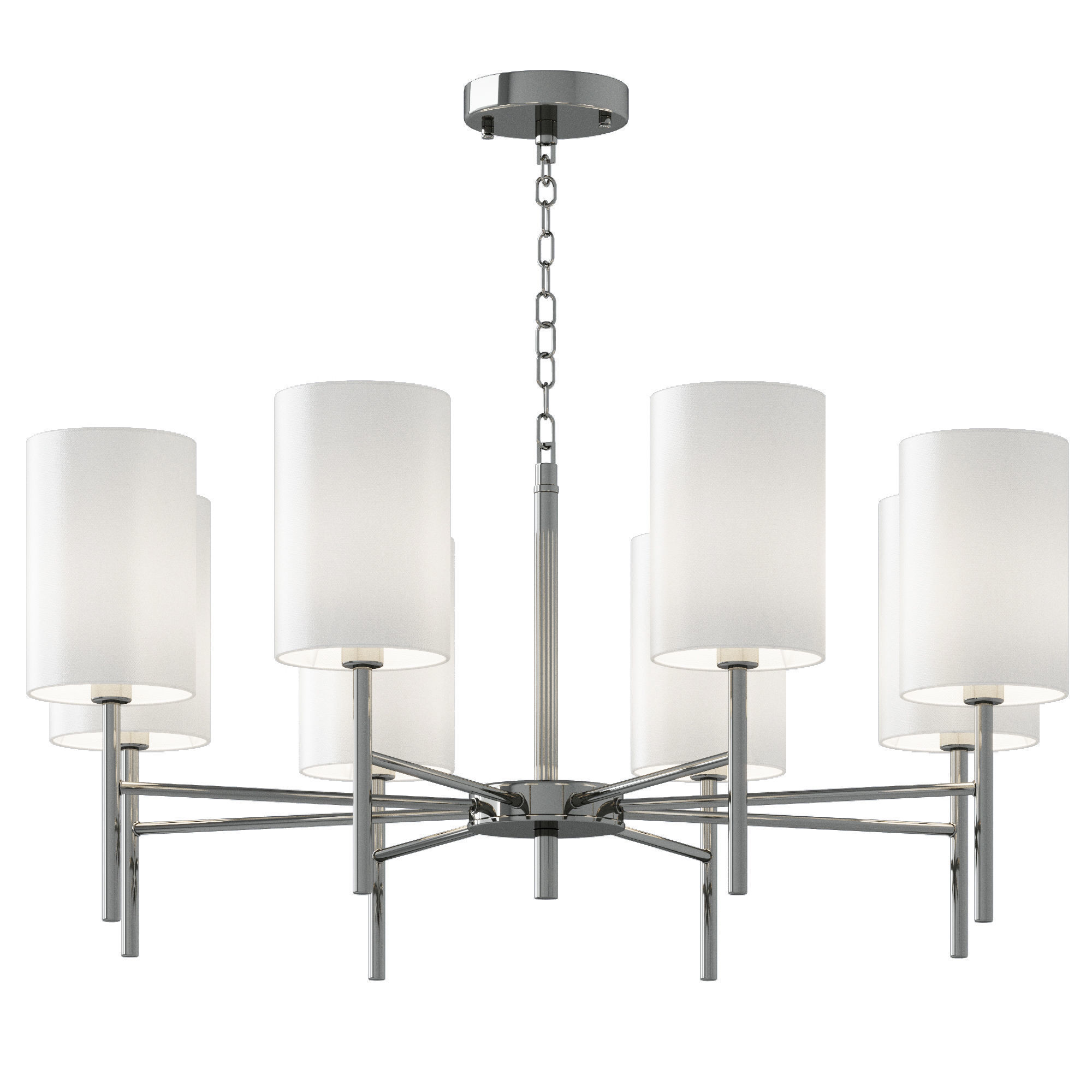 Chandelier Evolution Noia SLE107303-08 3D model_2