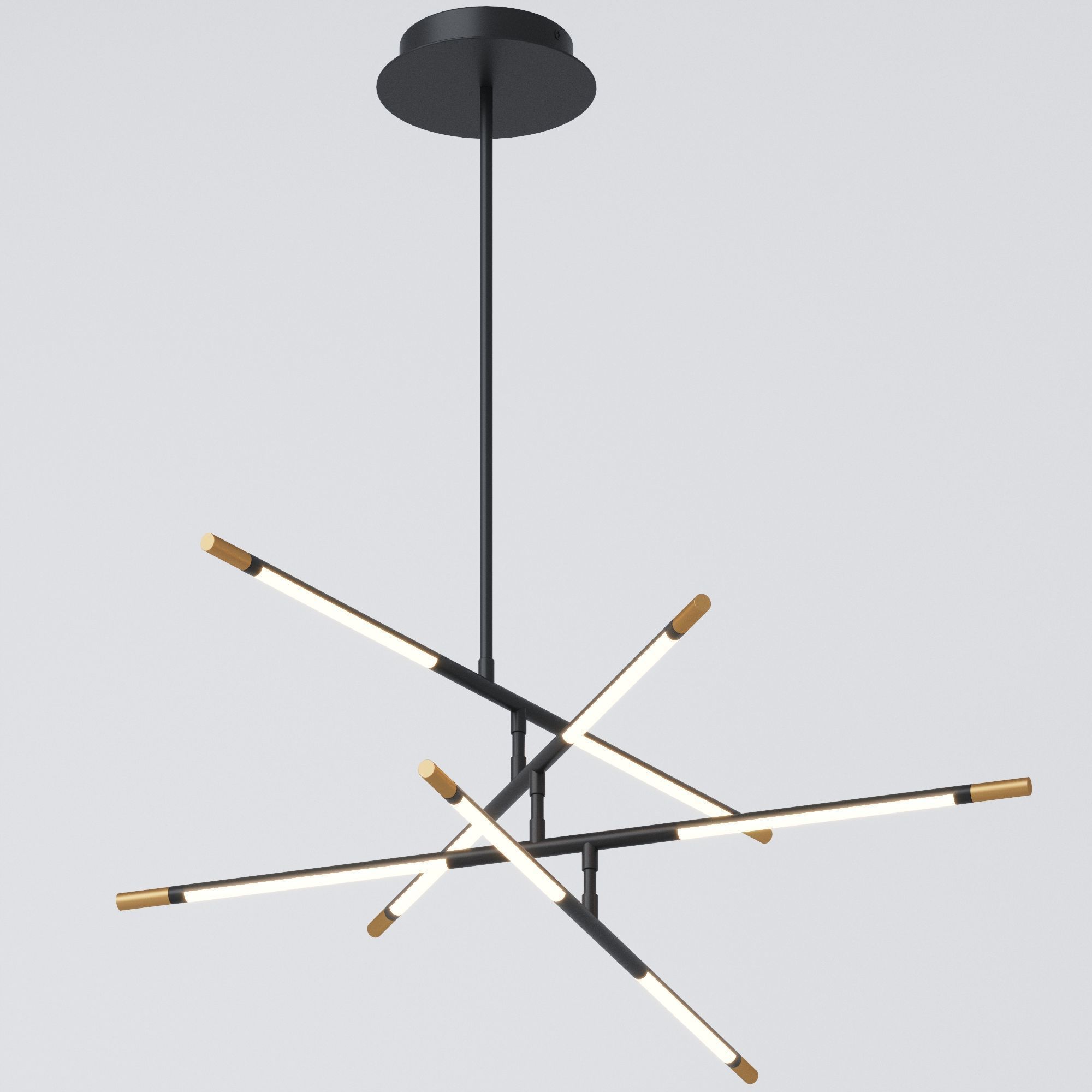 Vele Luce Laser VL7182P14 rod chandelier 3D model_6