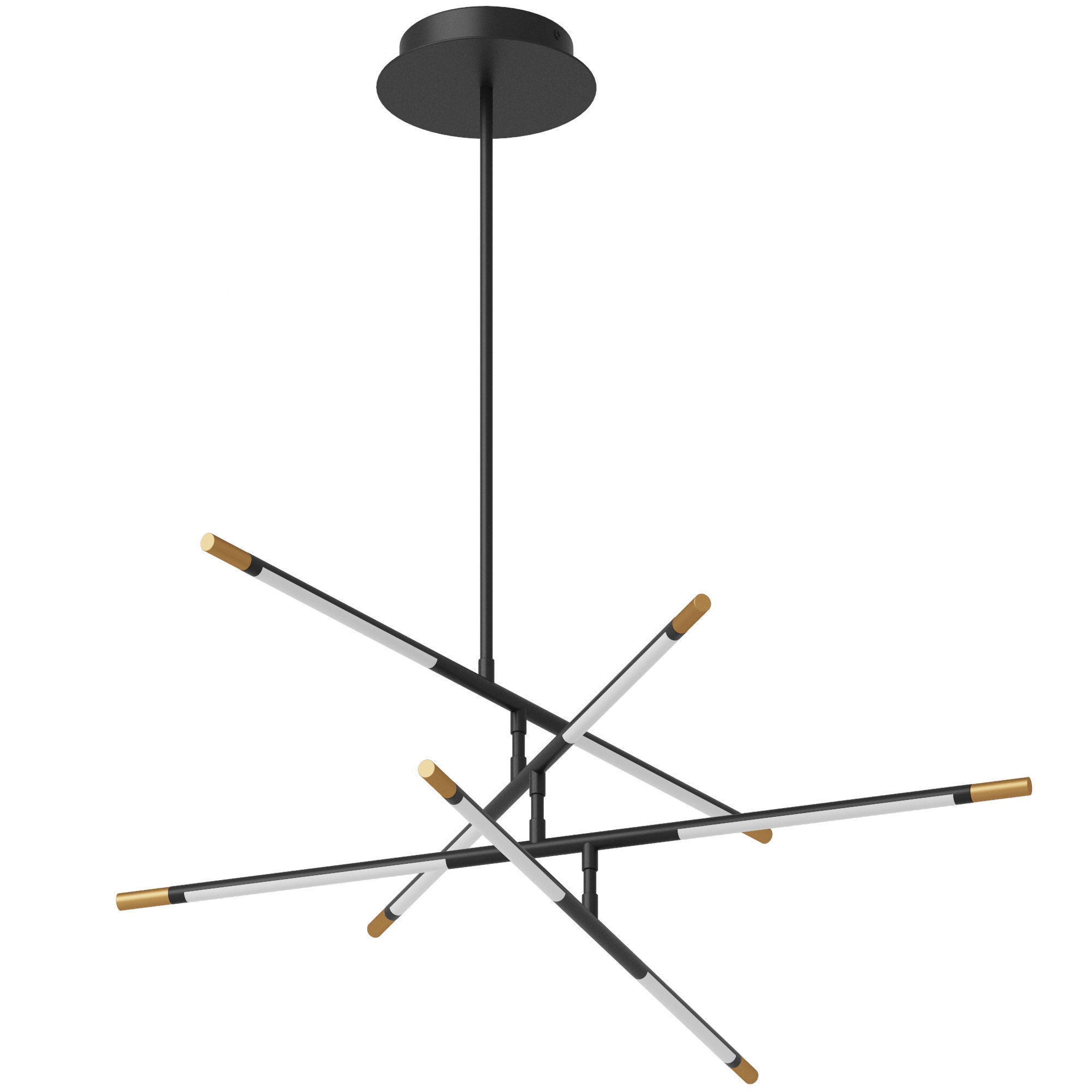 Vele Luce Laser VL7182P14 rod chandelier 3D model_3