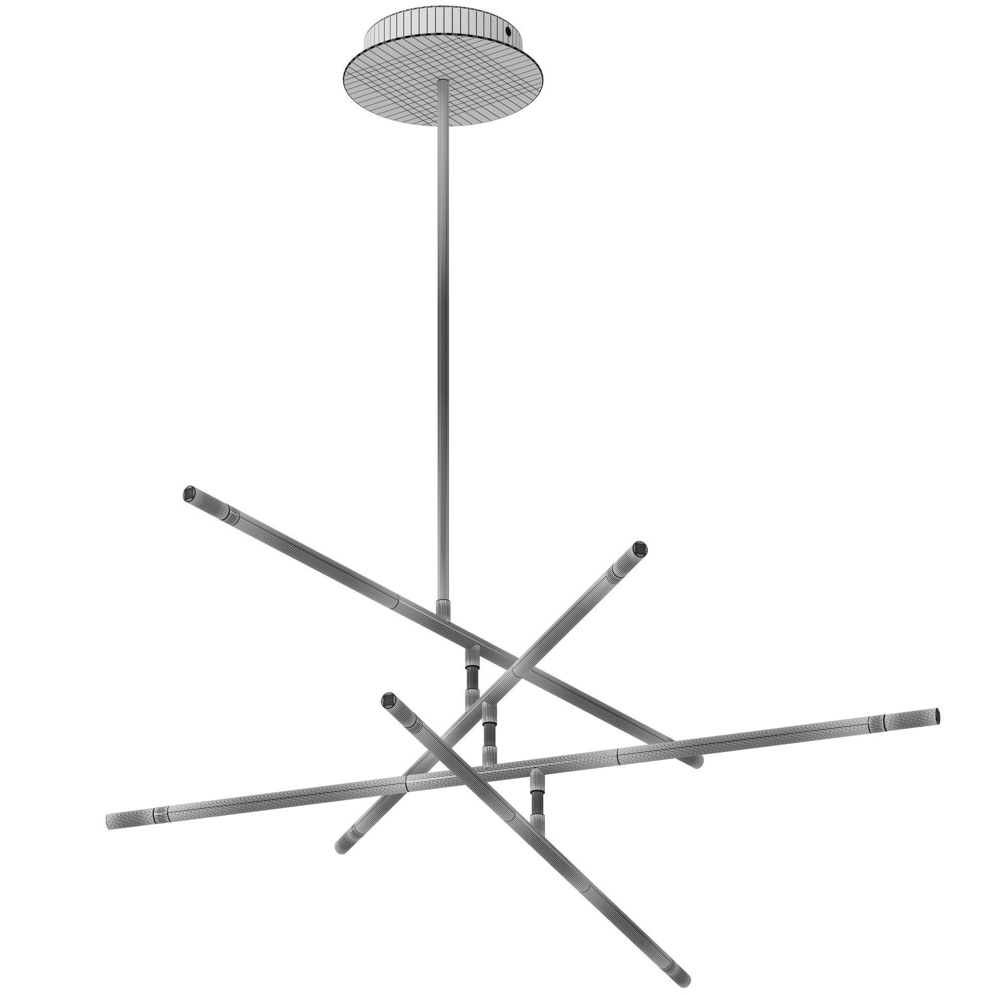 Vele Luce Laser VL7182P14 rod chandelier 3D model_5