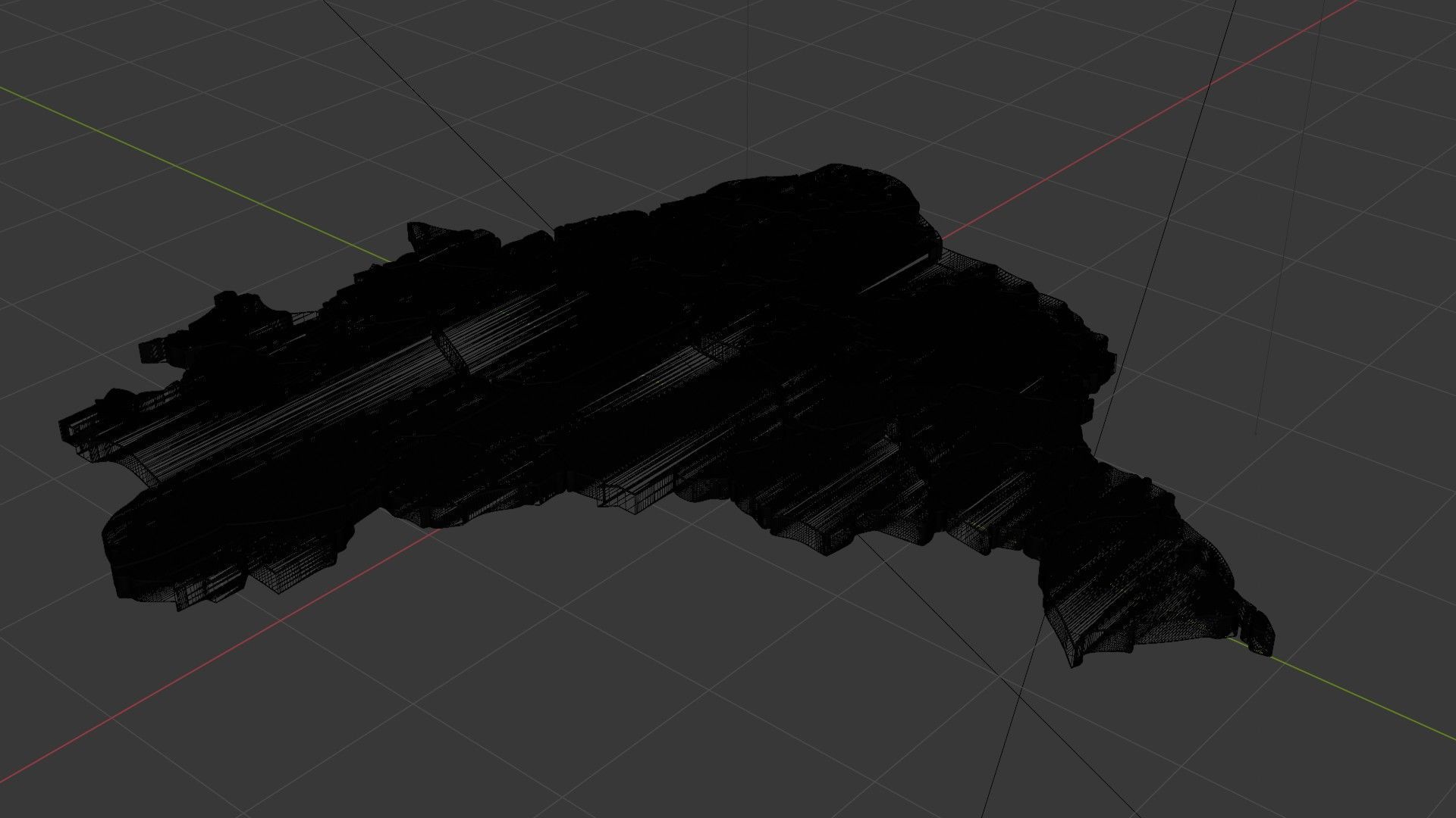 3D map of Brazil 3D model_5