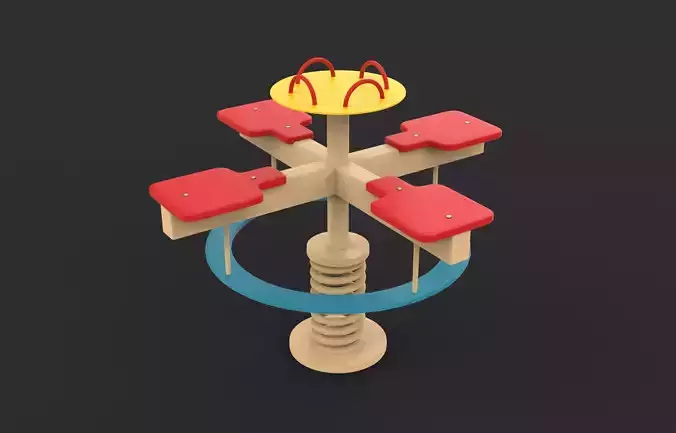 Playground Swing  3D model