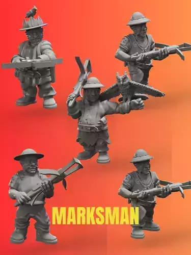 MerryFoot Militia Marksmen