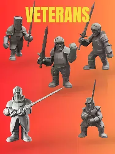 MerryFoot Militia - Veterans