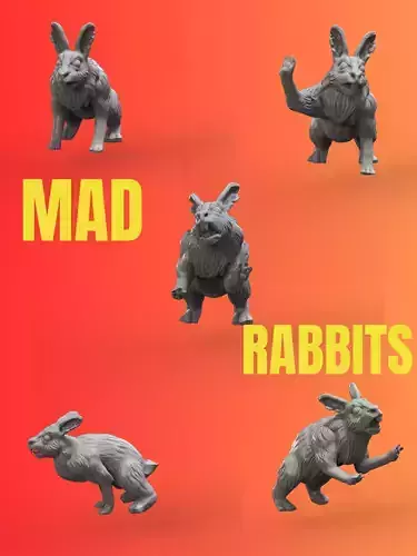 MerryFoot Militia Tree Golems and Mad Rabbits 