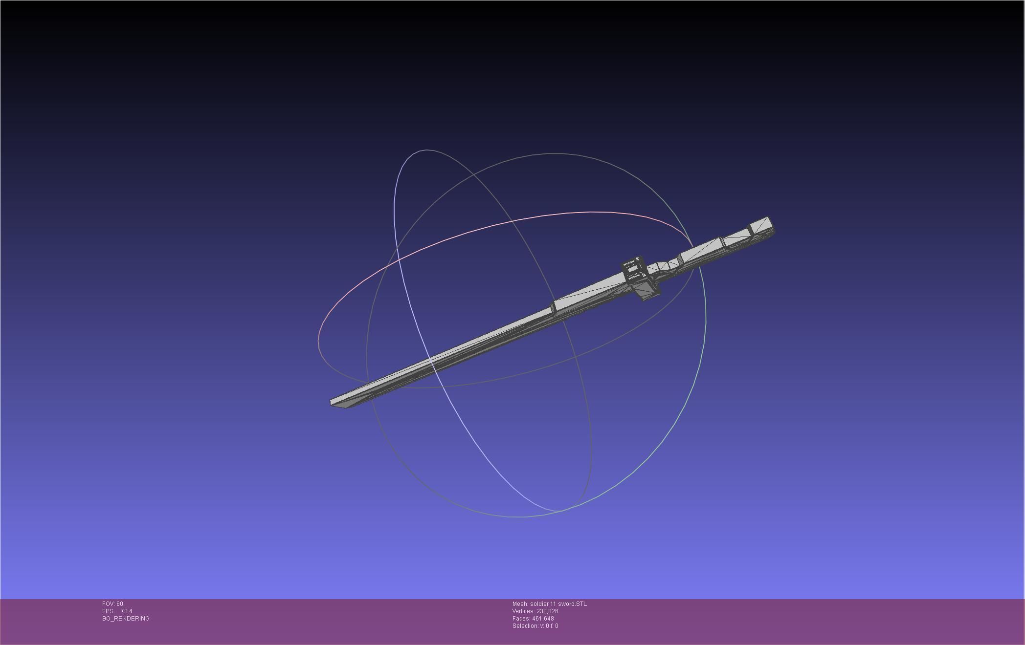 Zenless Zone Zero Soldier 11 Sword 3D print model_29