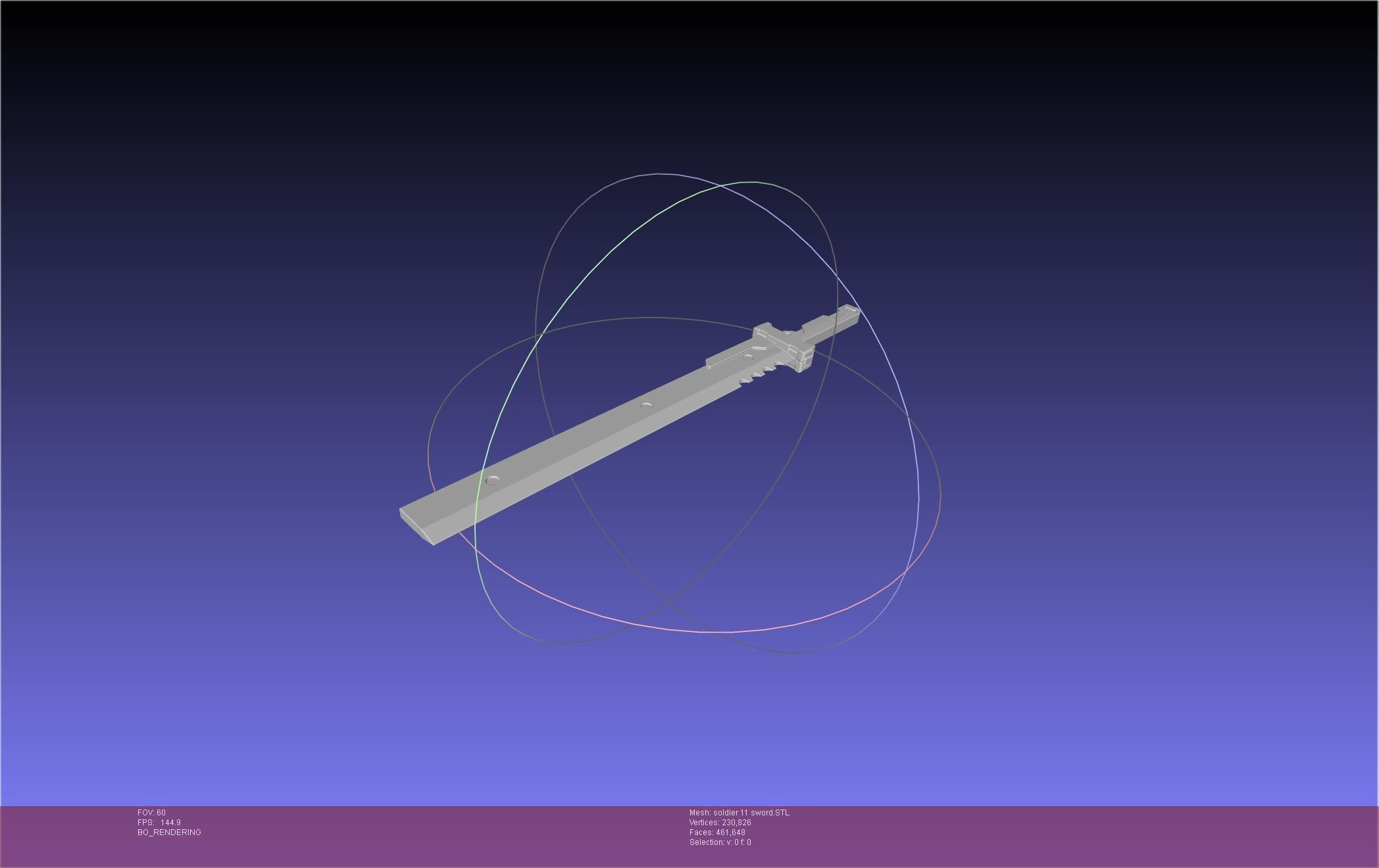 Zenless Zone Zero Soldier 11 Sword 3D print model_16