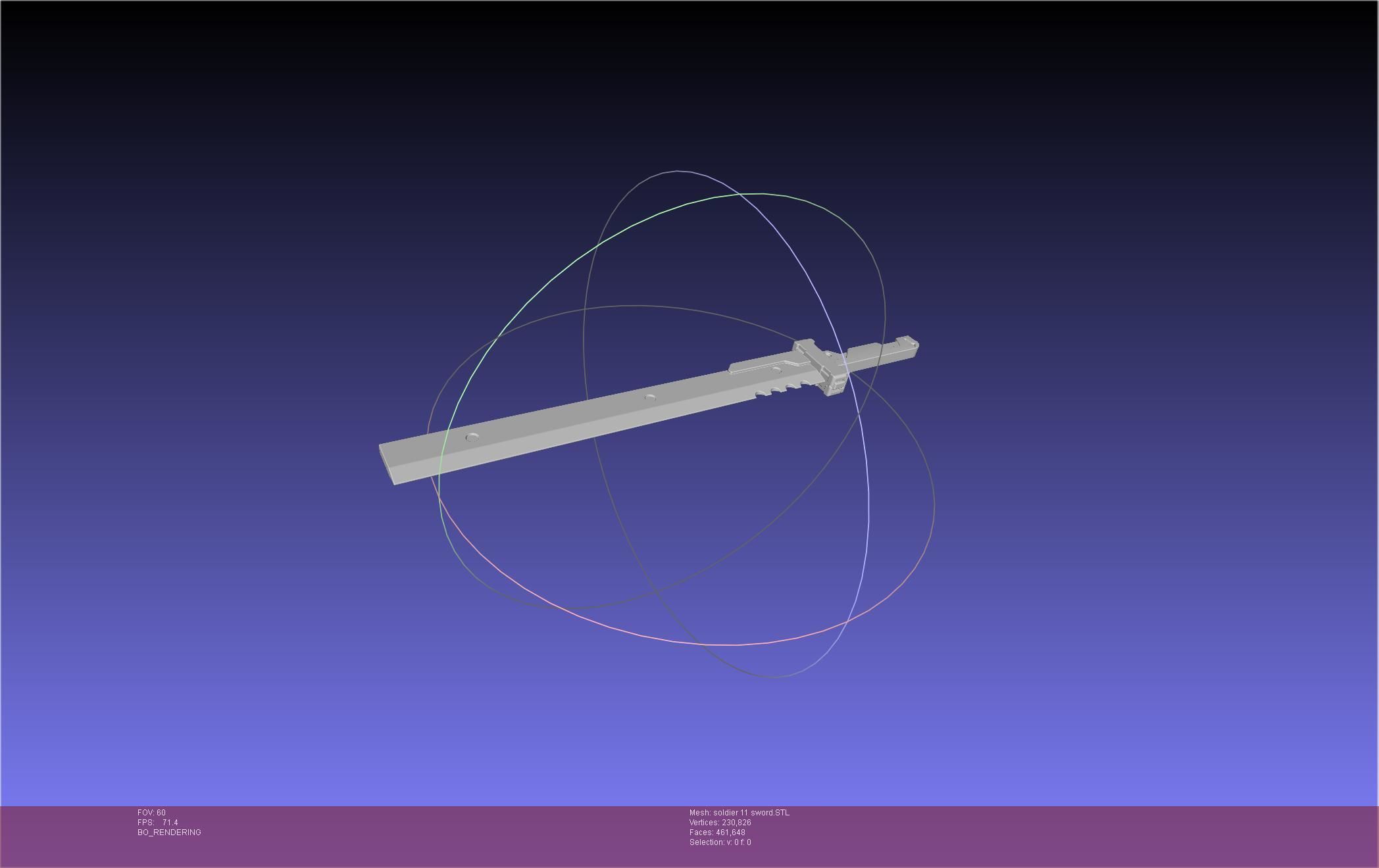 Zenless Zone Zero Soldier 11 Sword 3D print model_24