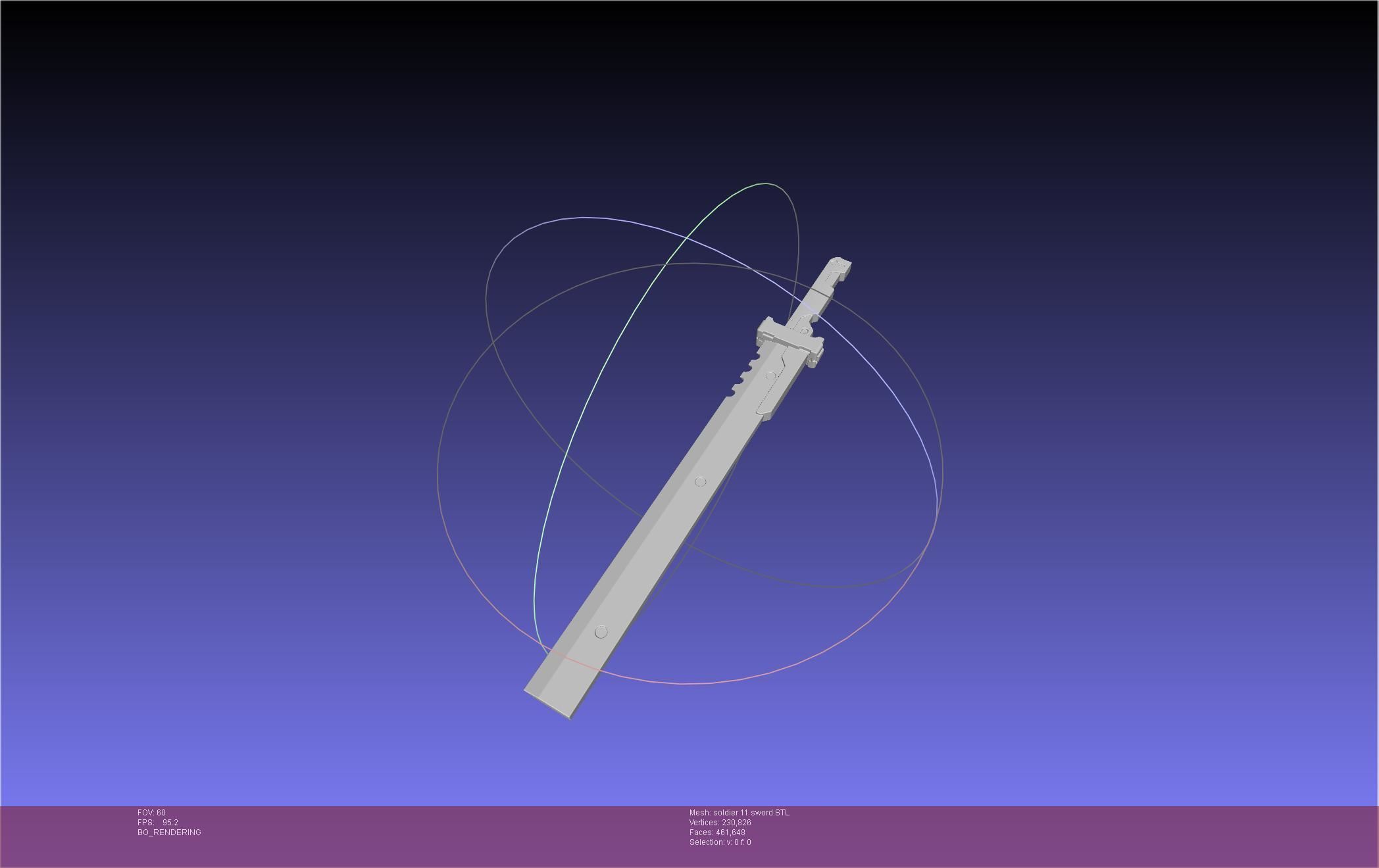 Zenless Zone Zero Soldier 11 Sword 3D print model_28