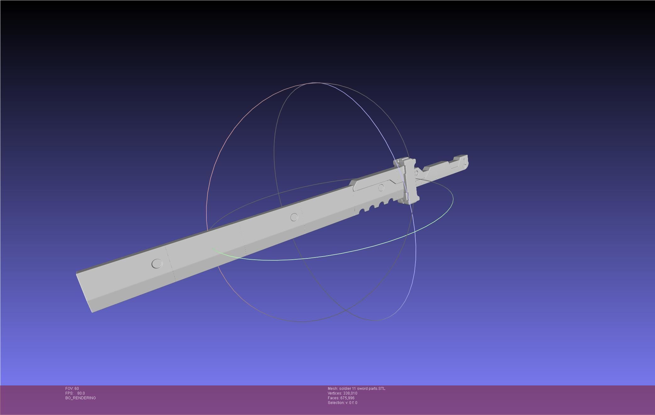 Zenless Zone Zero Soldier 11 Sword 3D print model_85