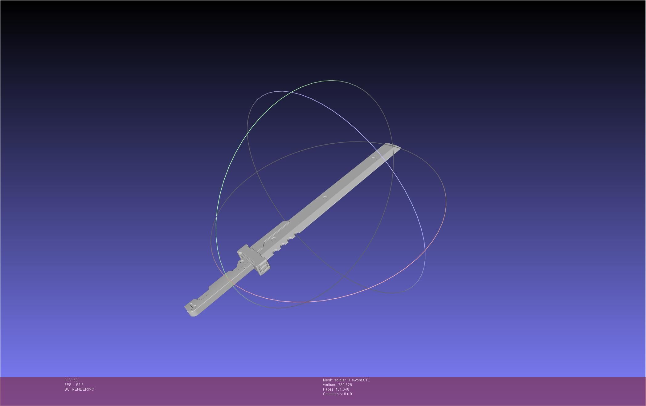 Zenless Zone Zero Soldier 11 Sword 3D print model_25