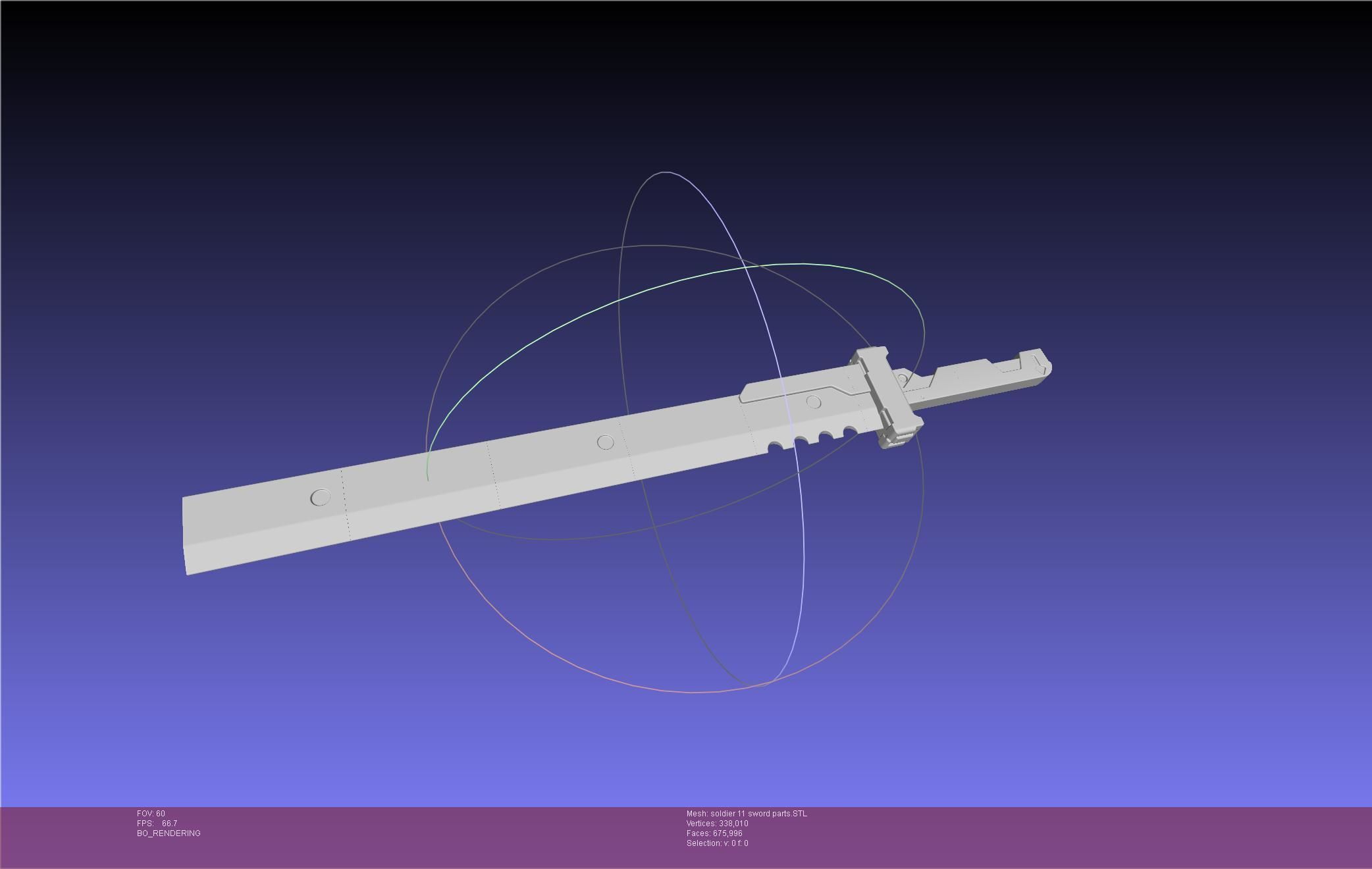 Zenless Zone Zero Soldier 11 Sword 3D print model_86