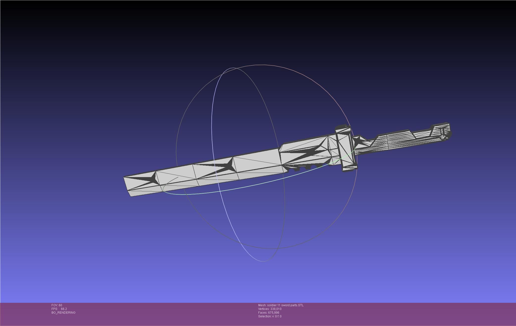 Zenless Zone Zero Soldier 11 Sword 3D print model_89