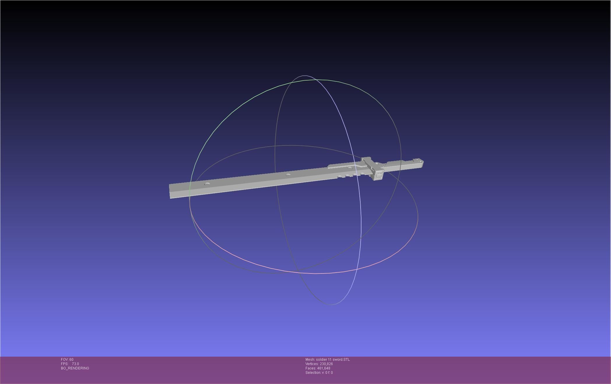 Zenless Zone Zero Soldier 11 Sword 3D print model_15