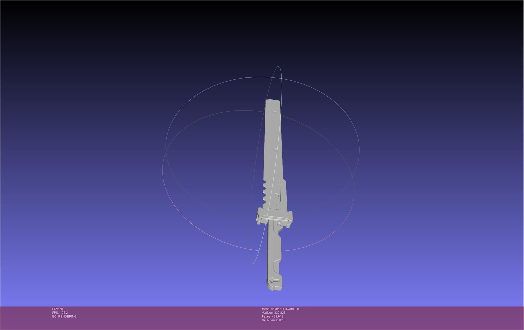 Zenless Zone Zero Soldier 11 Sword 3D print model_11