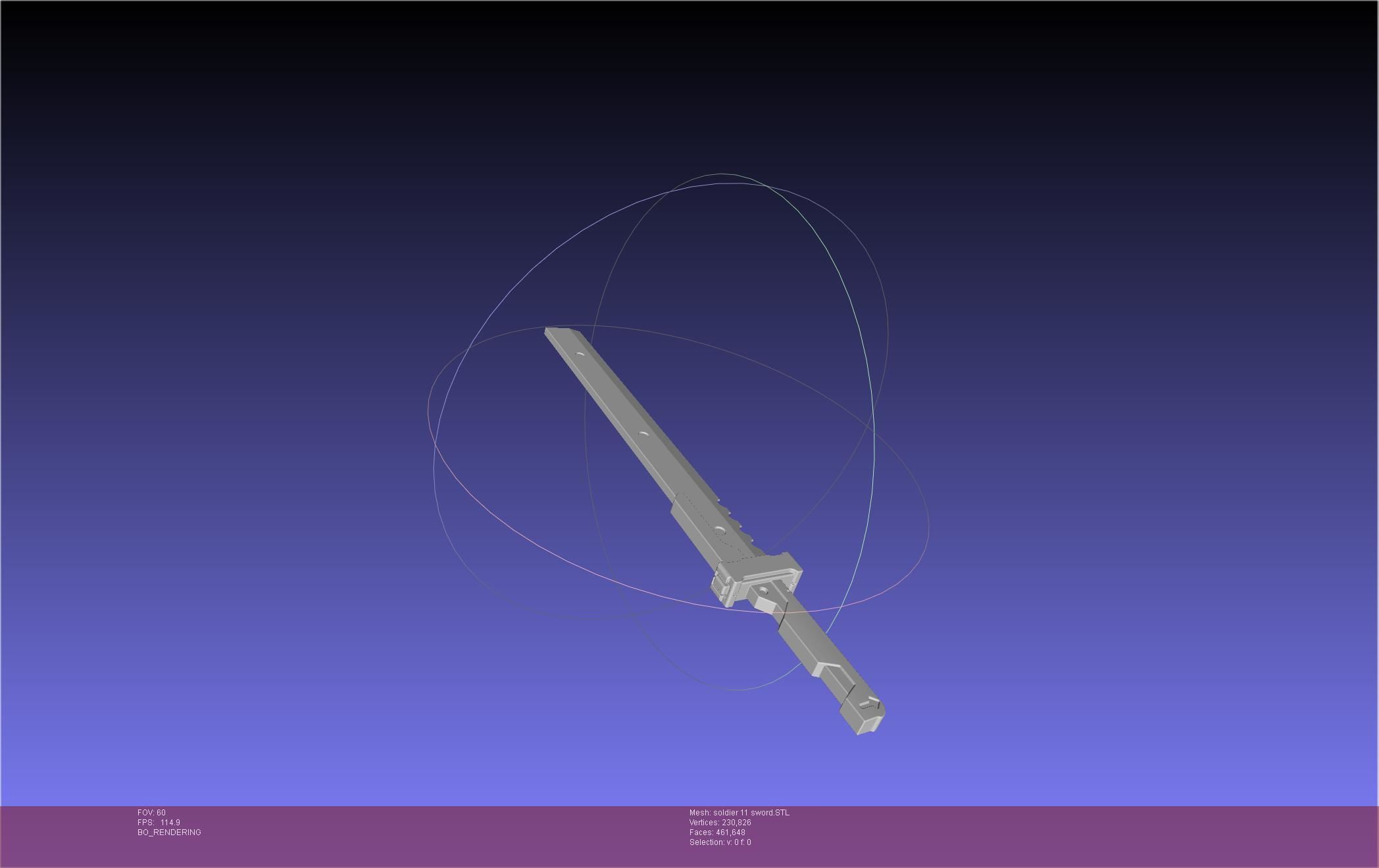 Zenless Zone Zero Soldier 11 Sword 3D print model_26