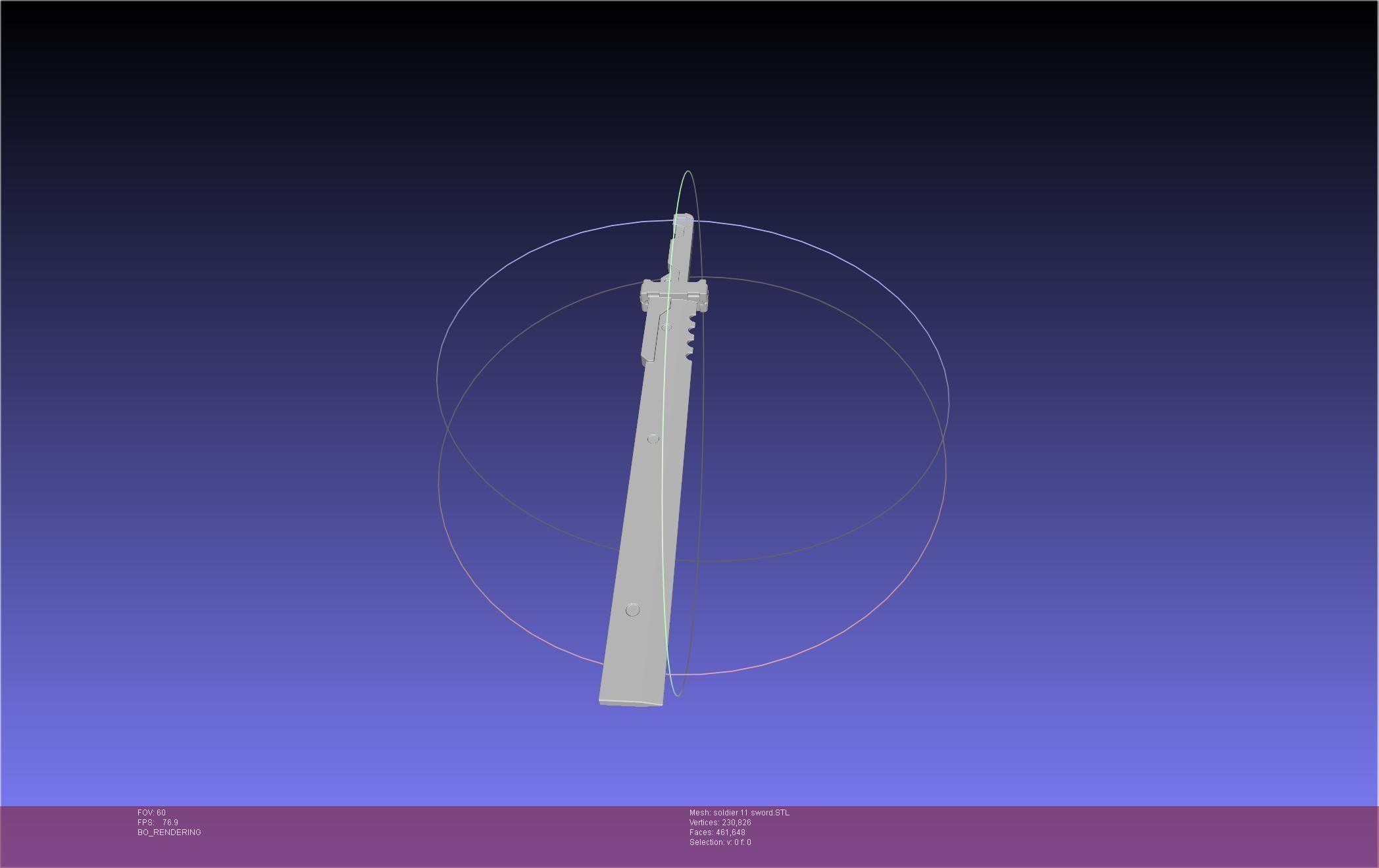 Zenless Zone Zero Soldier 11 Sword 3D print model_5