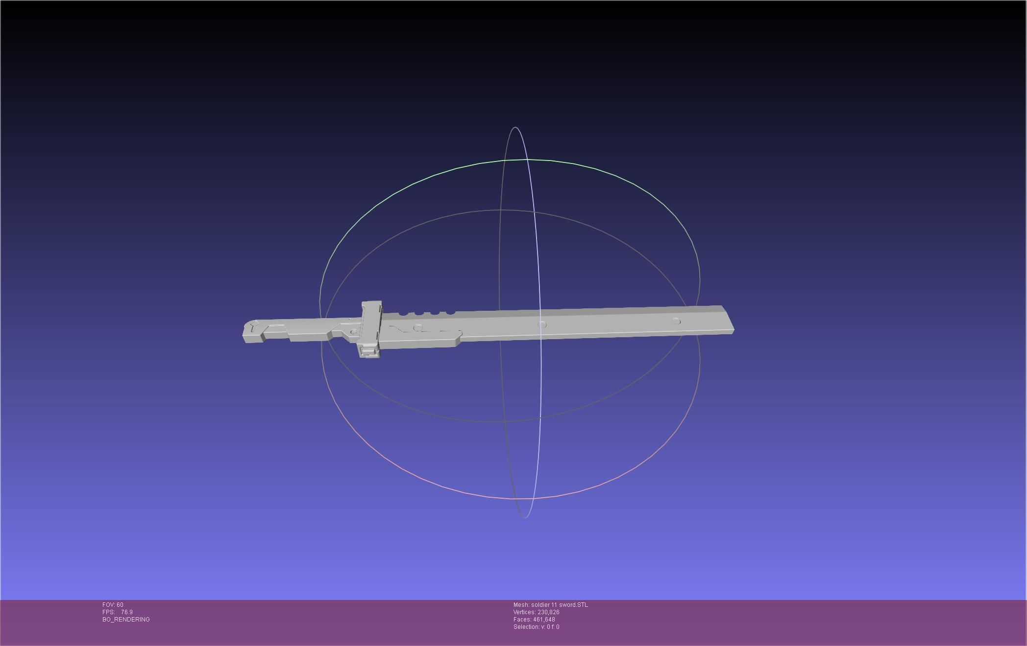 Zenless Zone Zero Soldier 11 Sword 3D print model_8