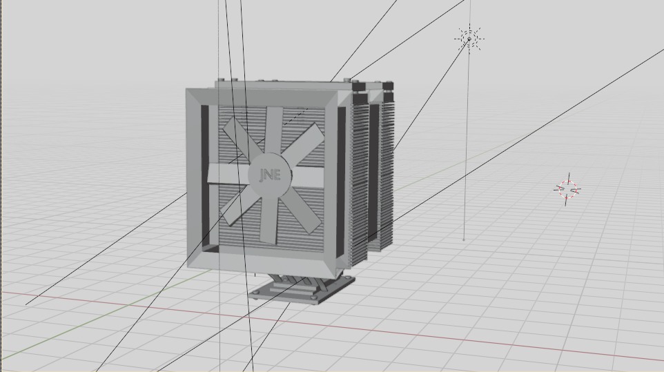 Disipador 3D model_2