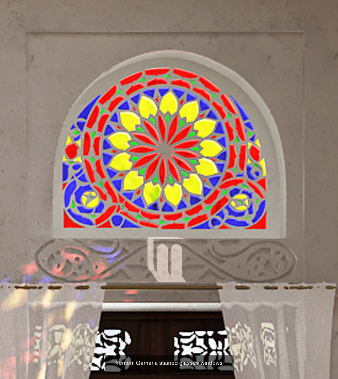 Collection Qamaria stained glasses windows - Yemen _2