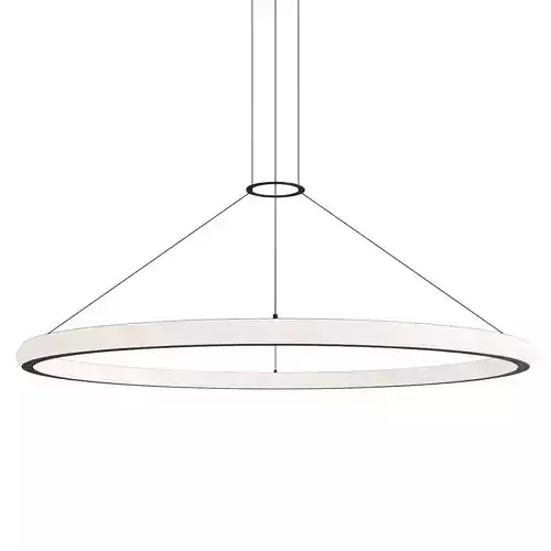 Round LED Pendant 3D model