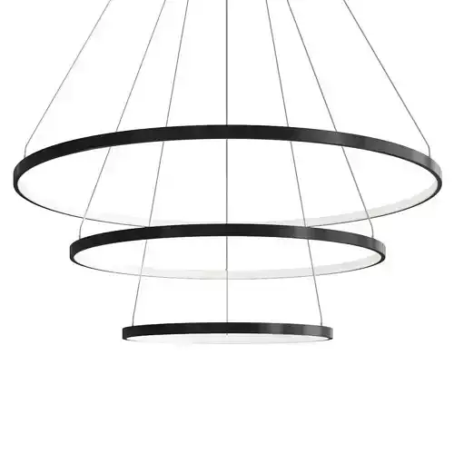 LED Round Pendant 3D model