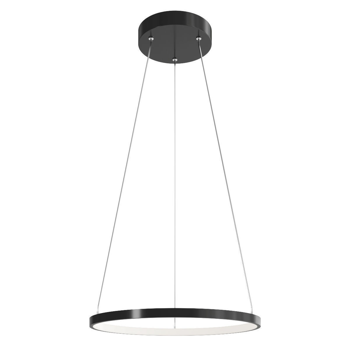 LED Round Pendant 3D model_3