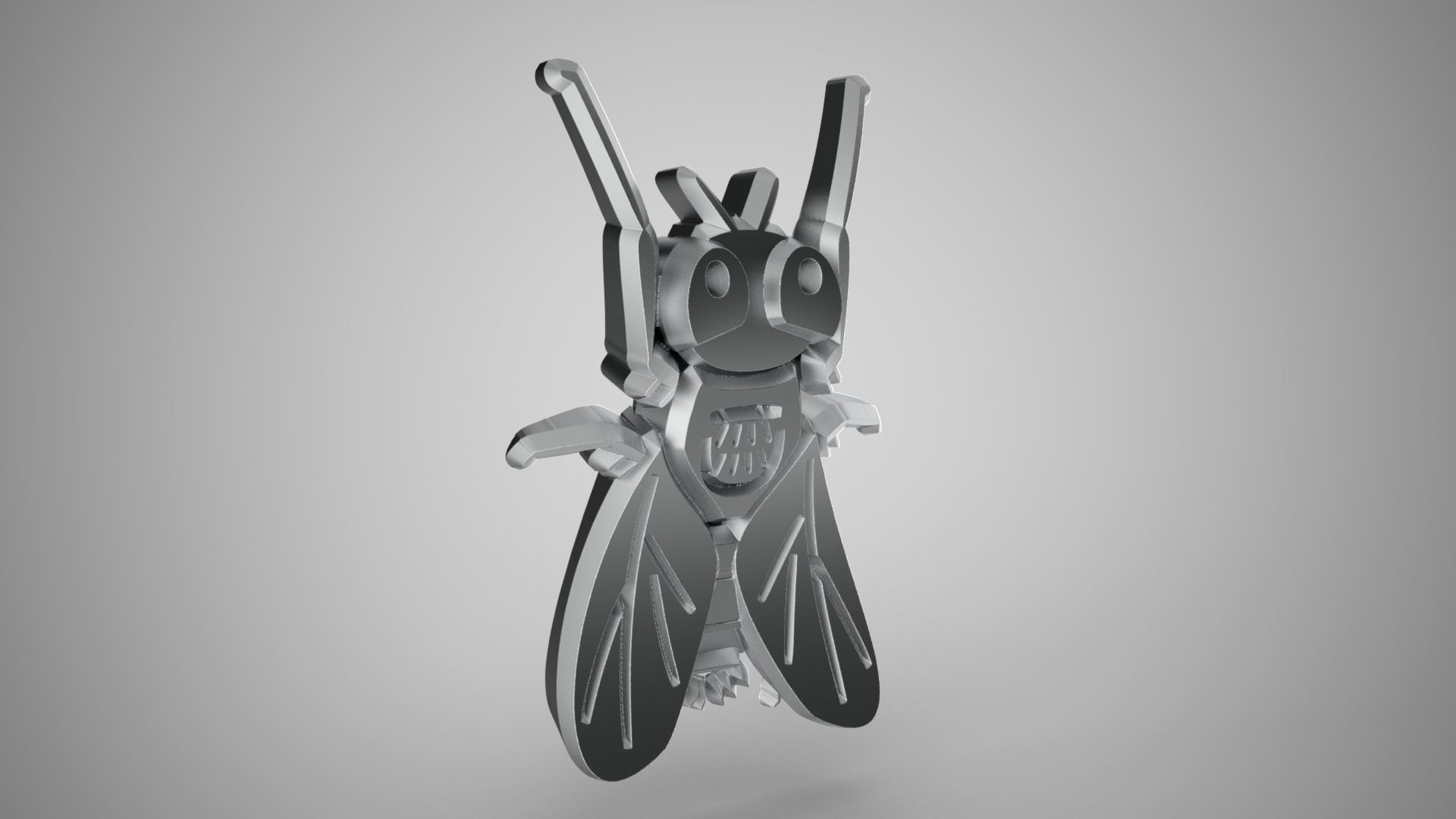 Totemic Fly 3D print model_2