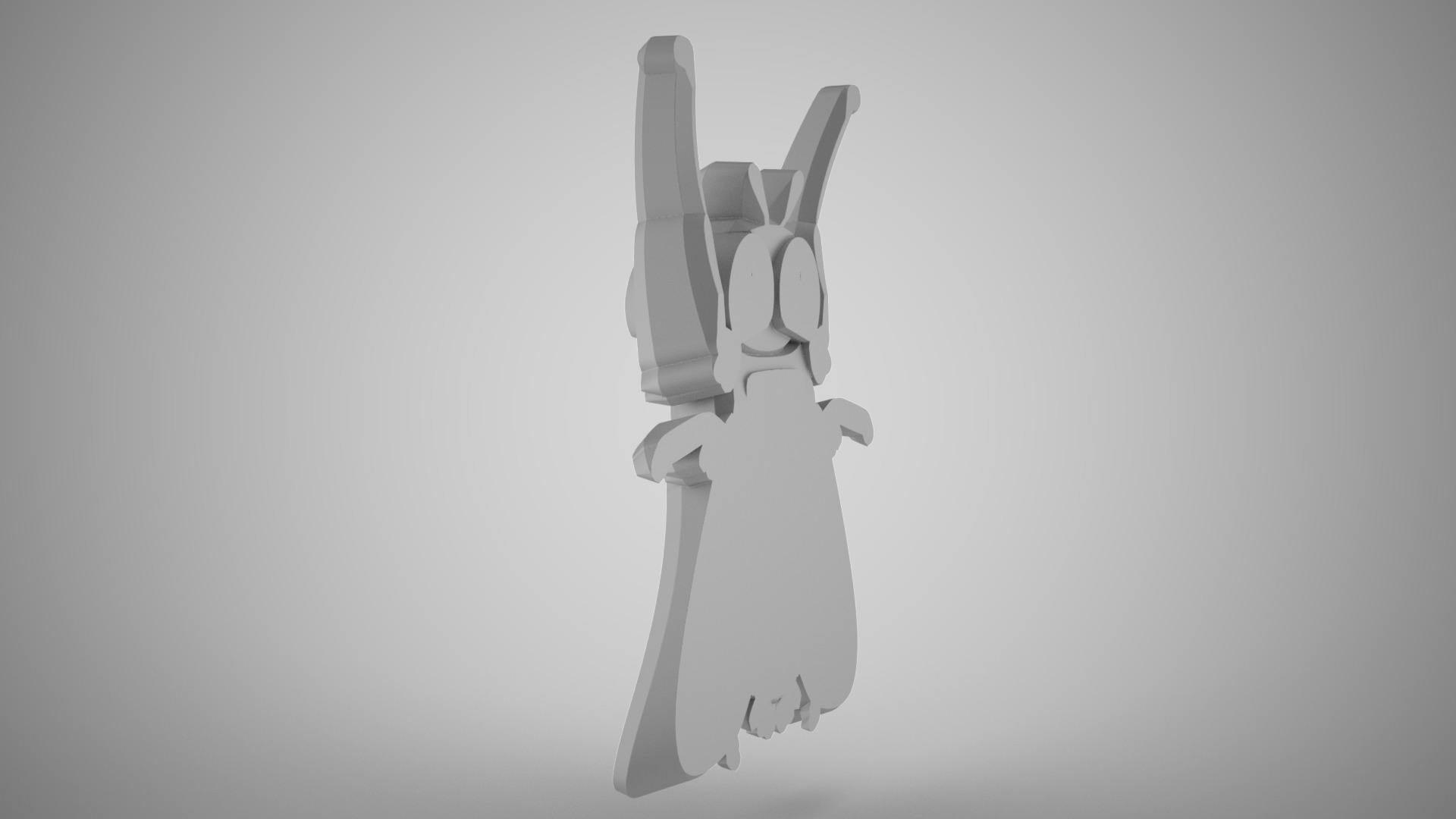 Totemic Fly 3D print model_7