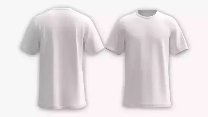 Unique 3D T-Shirt Art Patterns 3D model