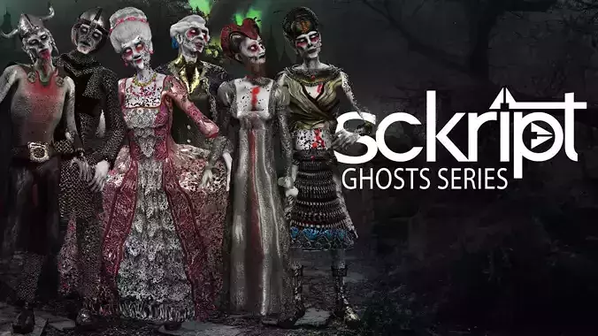 Ghosts Series 3D Model Collection