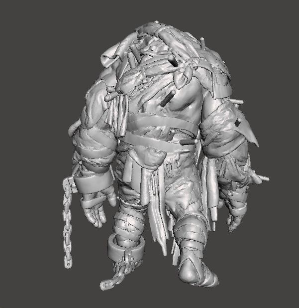 RE4 MARTINICO MINIATURE MODEL HORROR OR FANTASY GAMES RPG DND 3D print model_5