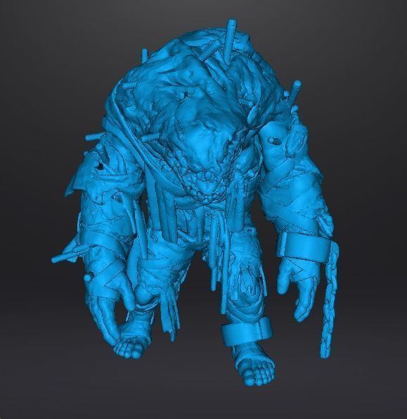 RE4 MARTINICO MINIATURE MODEL HORROR OR FANTASY GAMES RPG DND 3D print model_11