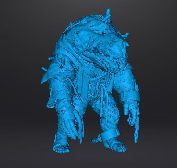 RE4 MARTINICO MINIATURE MODEL HORROR OR FANTASY GAMES RPG DND 3D print model_10