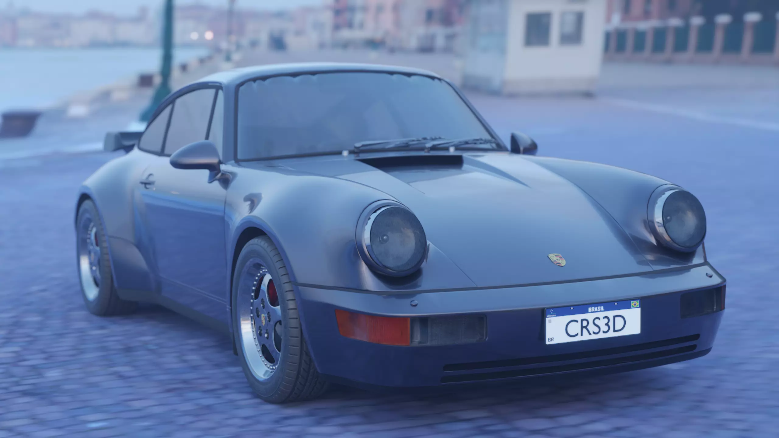 Porsche 911 turbo 3D model