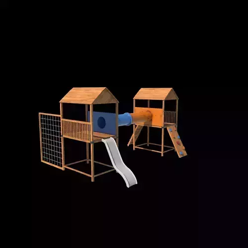 Slide-Tube-Climber Playground