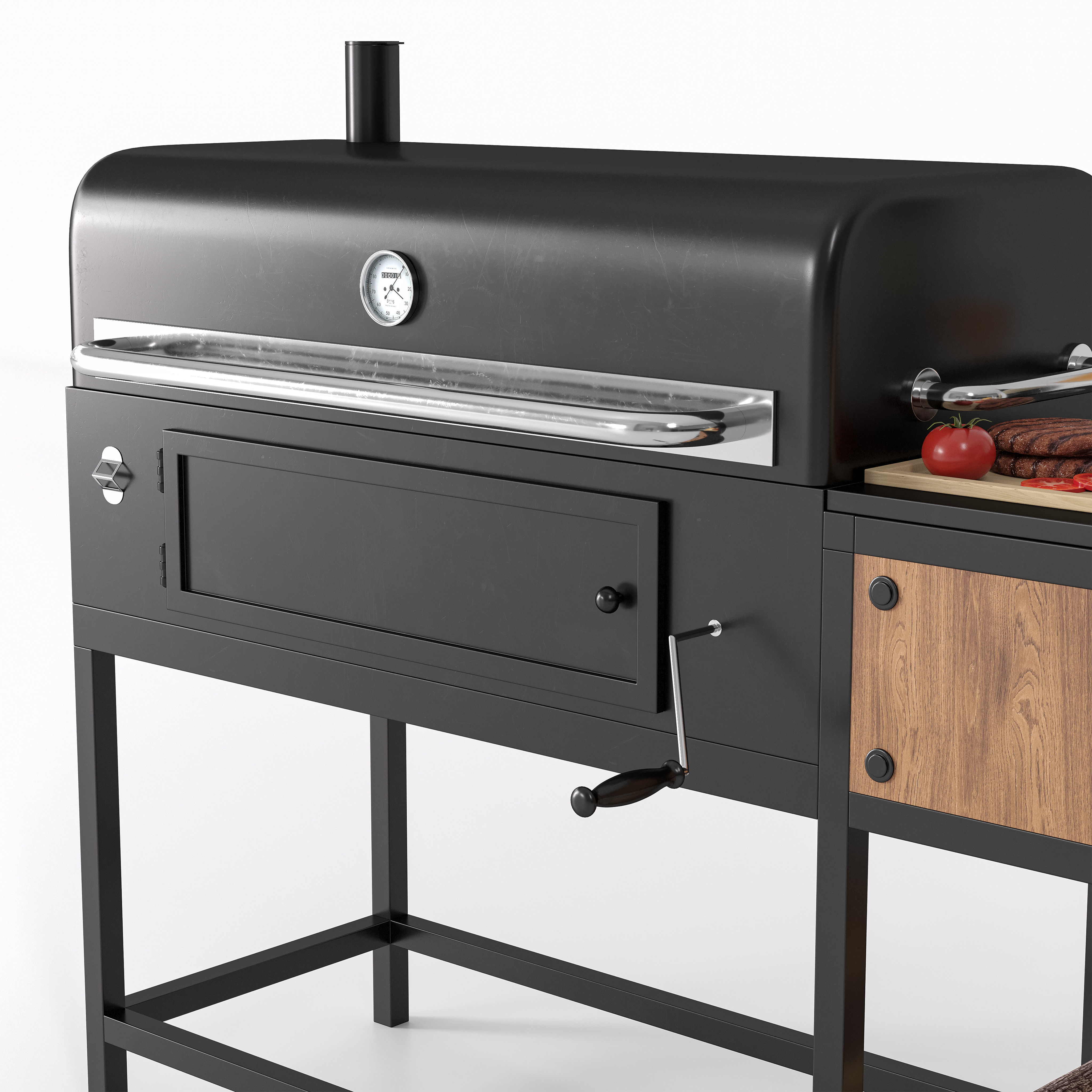 Barbecue 60 3D model_3