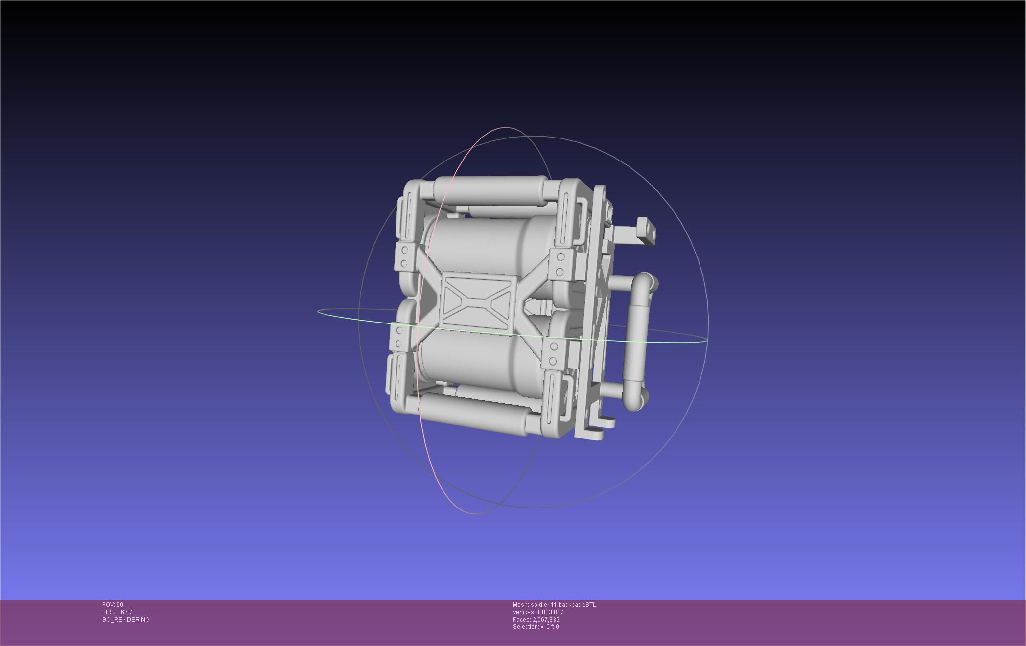 Zenless Zone Zero Soldier 11 Backpack 3D print model_1