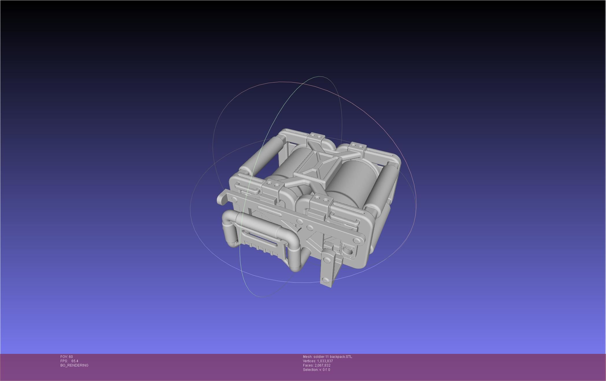 Zenless Zone Zero Soldier 11 Backpack 3D print model_10